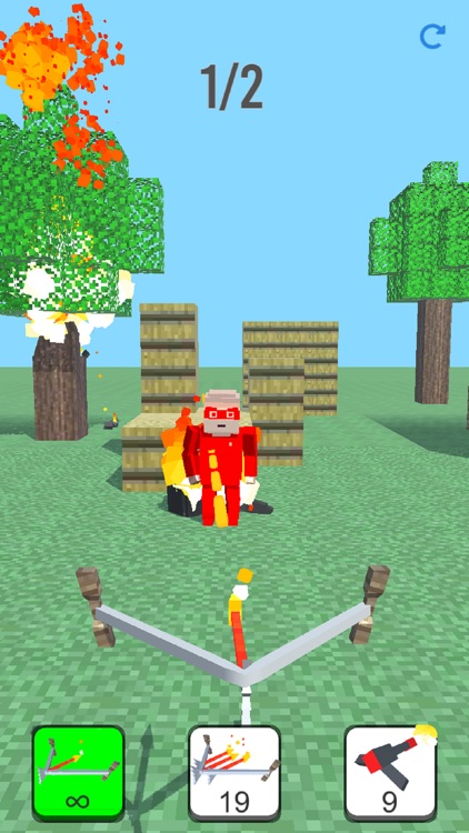 Burn it Down! 3D Pixel Game screenshot-6