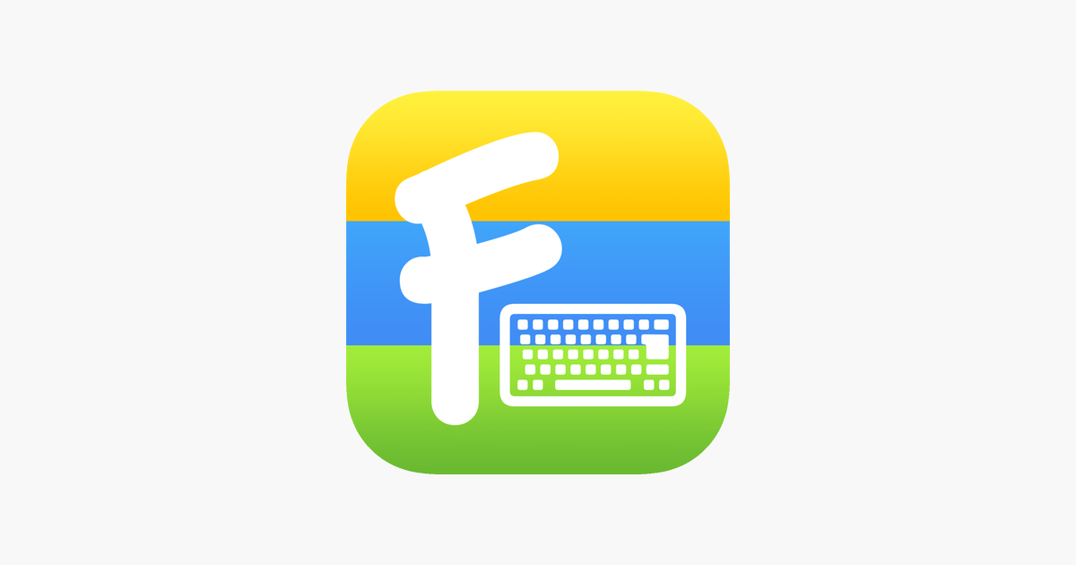 カラーフォントキーボード 日本語文字フォントキーボードに変更 をapp Storeで