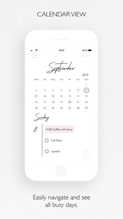 PLANBELLA - Planner App screenshot1