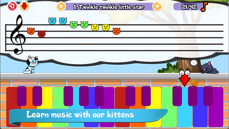 Cat Piano Meow - Sounds & Game screenshot-0