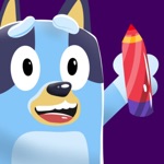 Cute Bluey Doodle Book