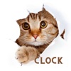 Cat Clock app.digital cute