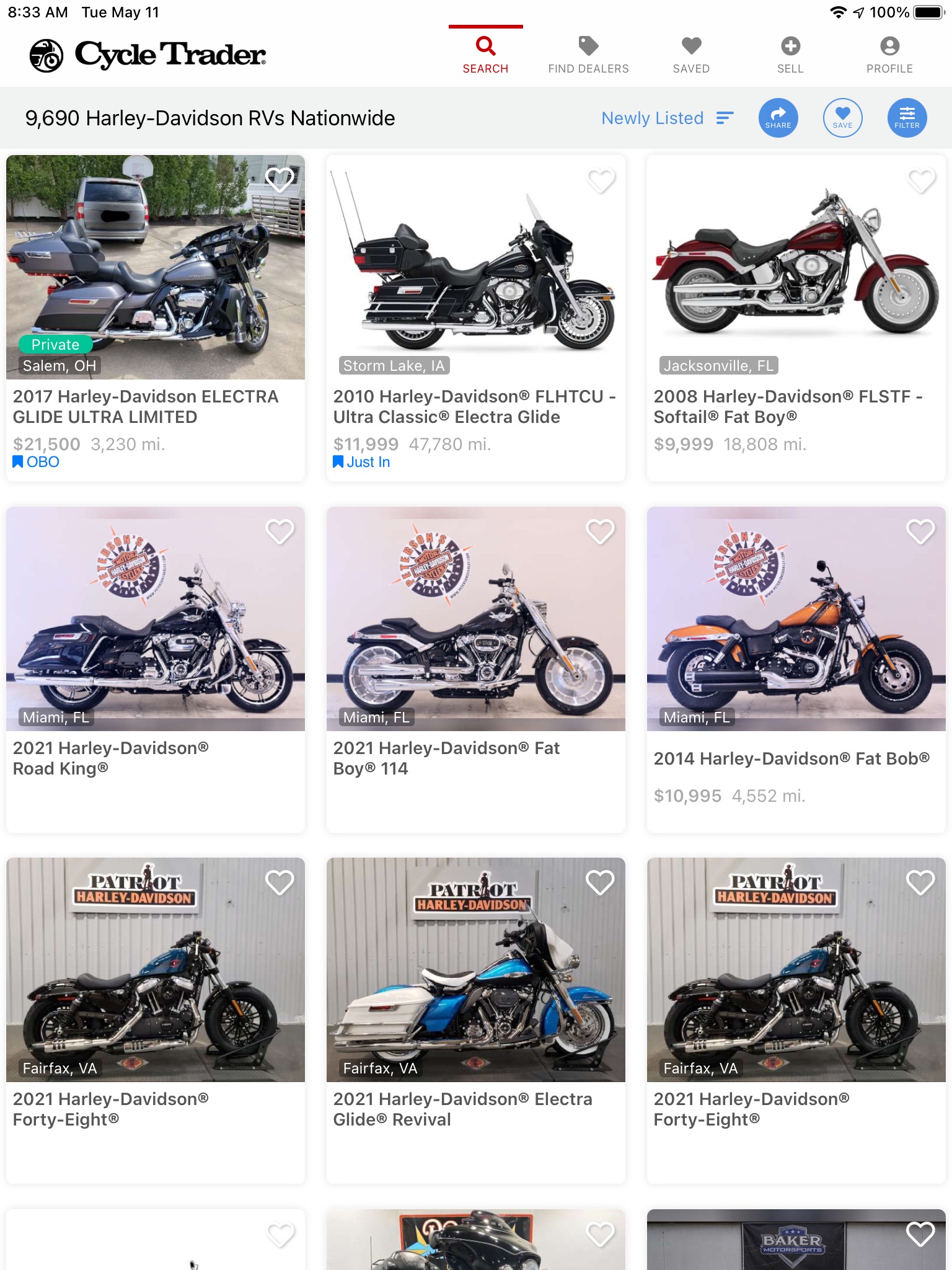 CycleTrader: Shop Motorcycles screenshot 2