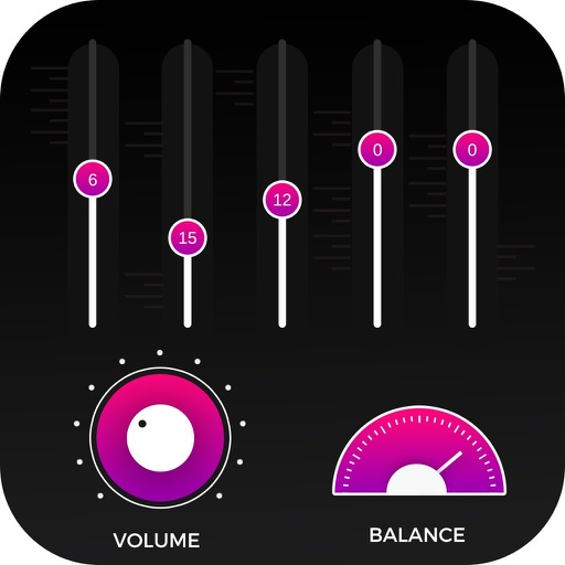 Volume & Bass Booster Icon
