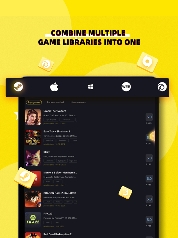JoyArk - Explore & Share Games screenshot 2