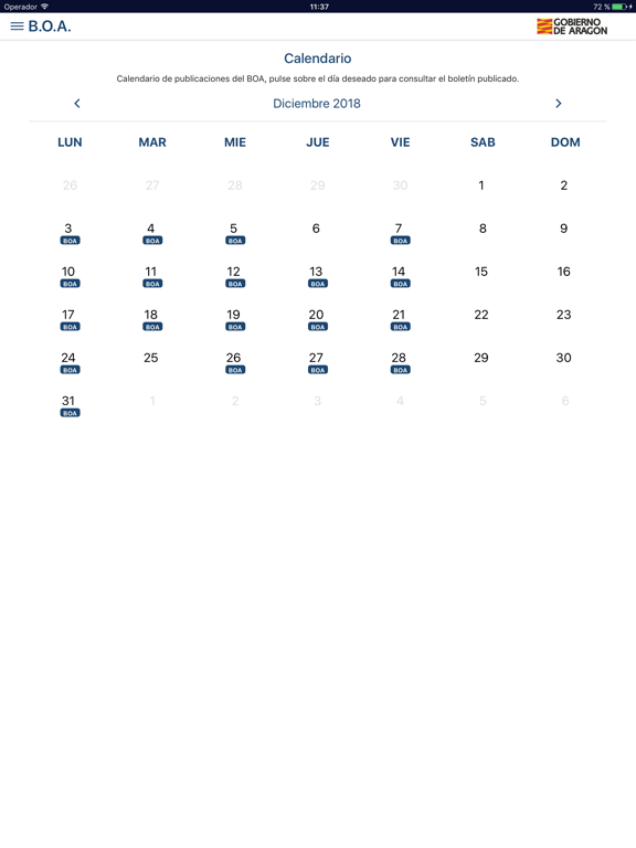 Boletín Oficial de Aragón-BOA screenshot 3