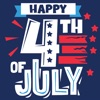 4th Of July - USA Stickers