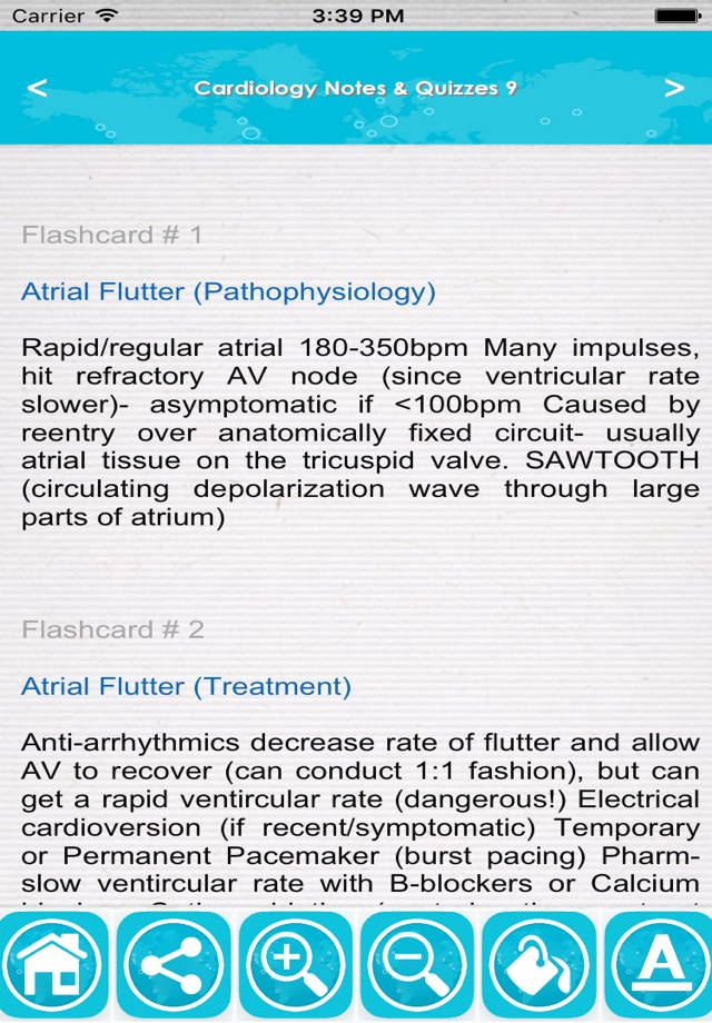 Cardiology Review Quiz & Notes screenshot 3