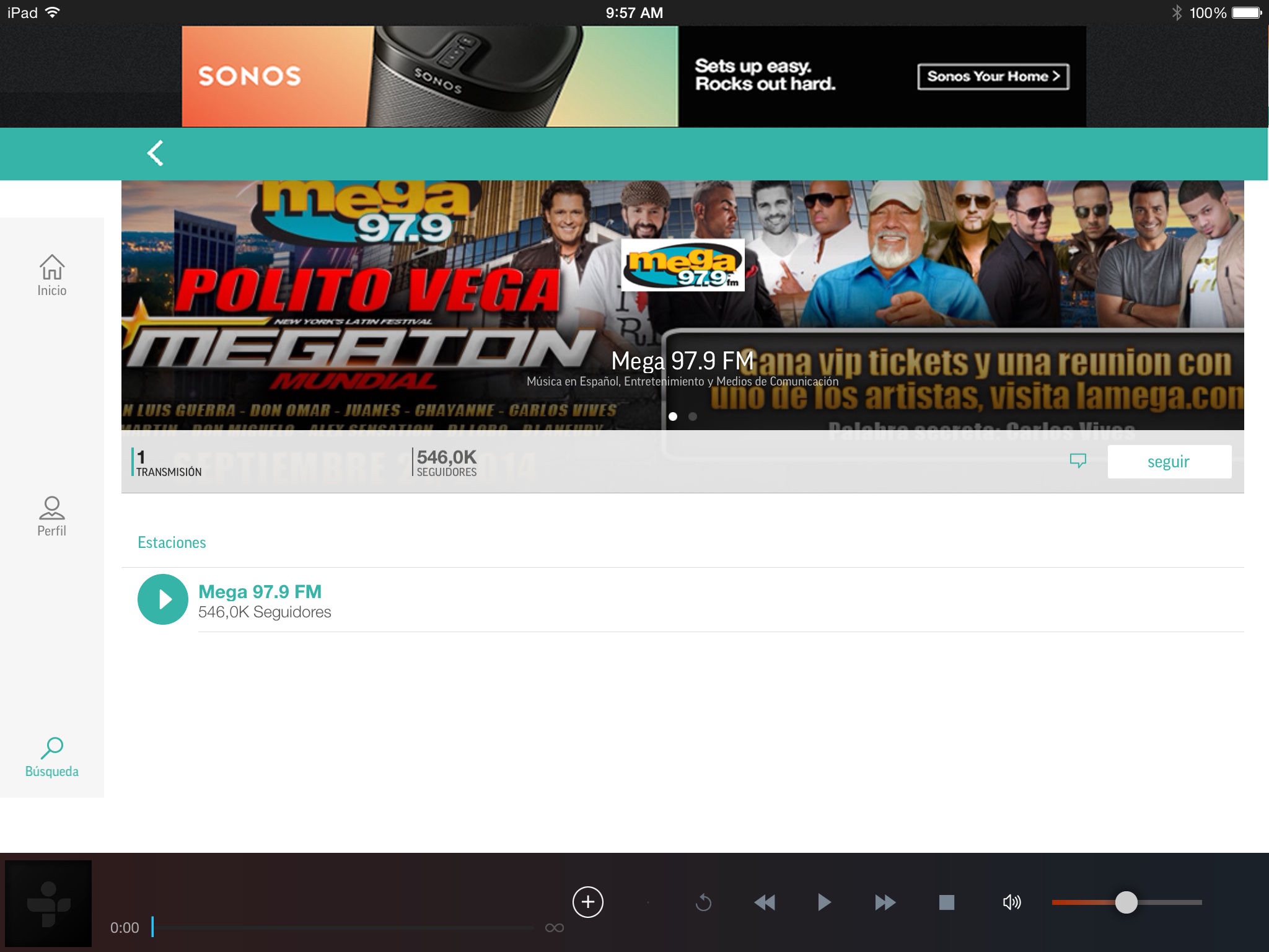 TuneIn Radio: Music & Sports screenshot 4