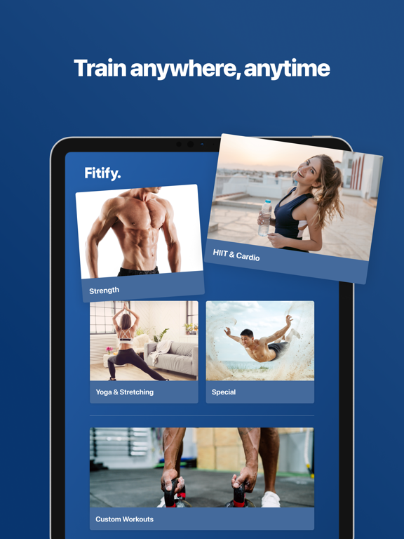 Fitify: Fitness & Home Workout screenshot 2