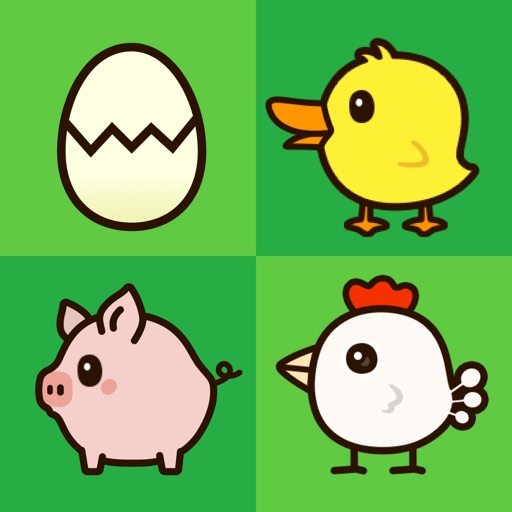 Happy Zoo - Chicken lay eggs Icon