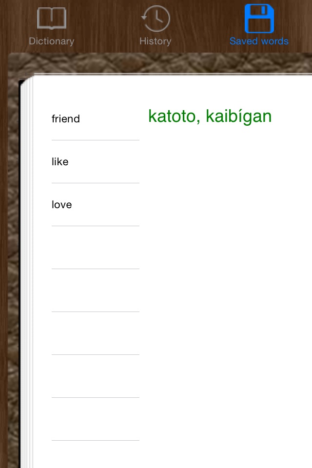 English Tagalog Dictionary screenshot 4