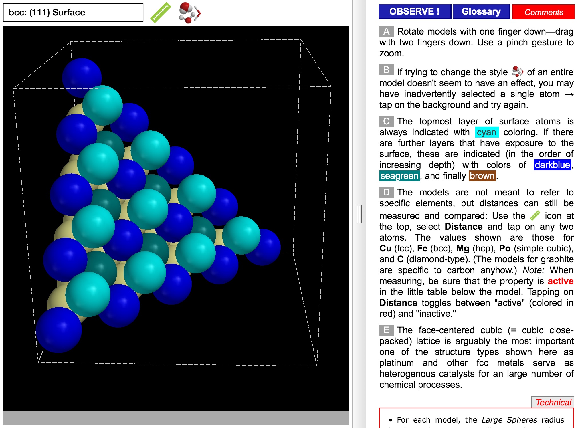 ODYSSEY Crystal Surfaces screenshot 3