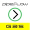 Icon Pipe Flow Gas Pipe Diameter