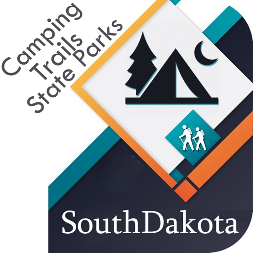 South Dakota -Camping & Trails Icon