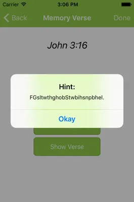 Game screenshot Bible Memory Tool apk