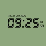 Minimalist Retro Clock