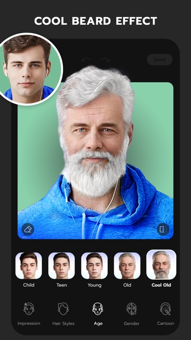 FaceLab: Face Editor, Age Swap Screenshot
