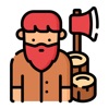 Lumberjack Stickers