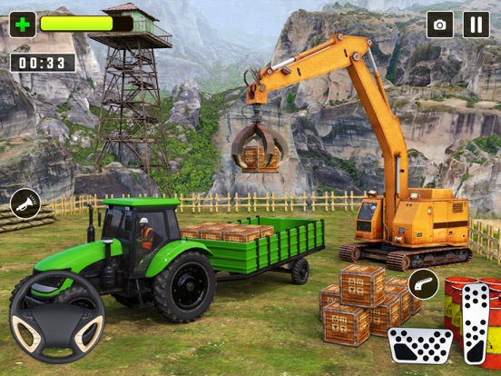 Tractor Games Trailer Pull 3D screenshot 4