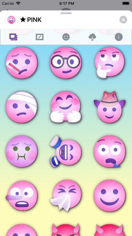 PINK Emoji • Stickers screenshot-6