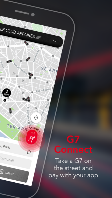 G7 Abonné - Commande de taxi screenshot 2