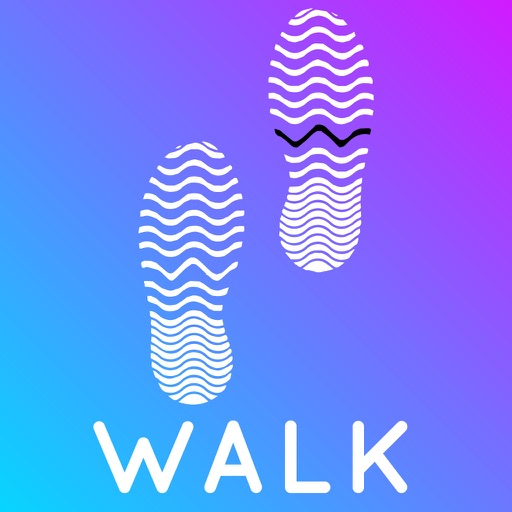 Walkster: Walk & Track Steps Icon