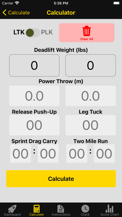 The ACFT App screenshot 3