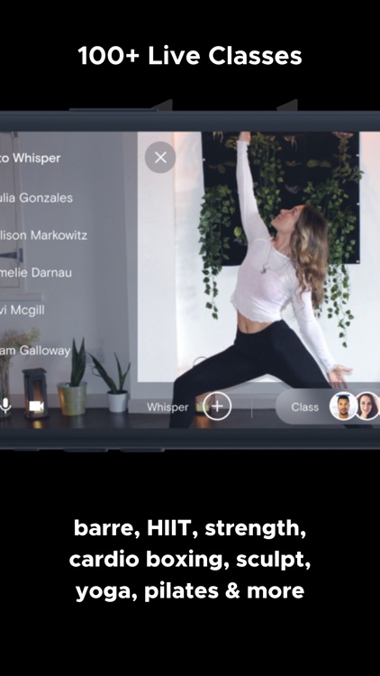 bande: workout classes at home screenshot-3