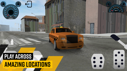 Taxi Car Parking Driving Games screenshot 4