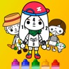 Toca Life Coloring Pages