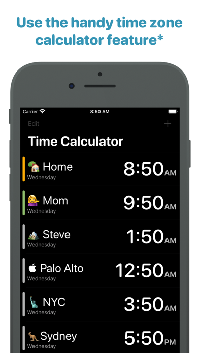 World Time Widget - the instant world clock timezone buddy Screenshot 2