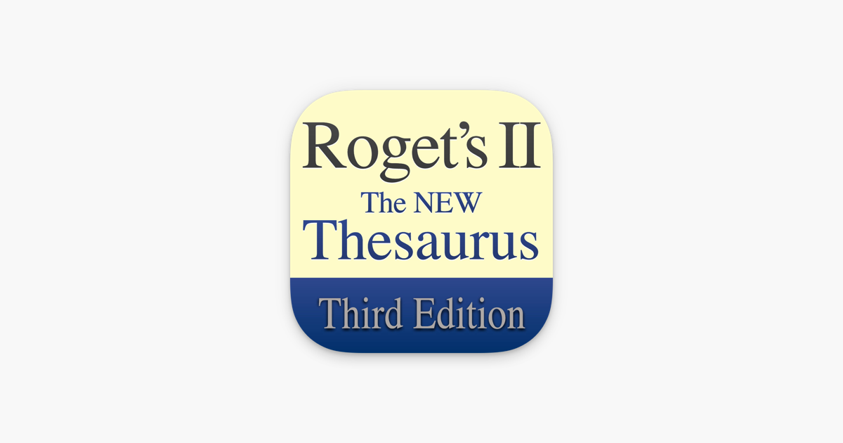 Roget S Ii 新類語辞典 をapp Storeで