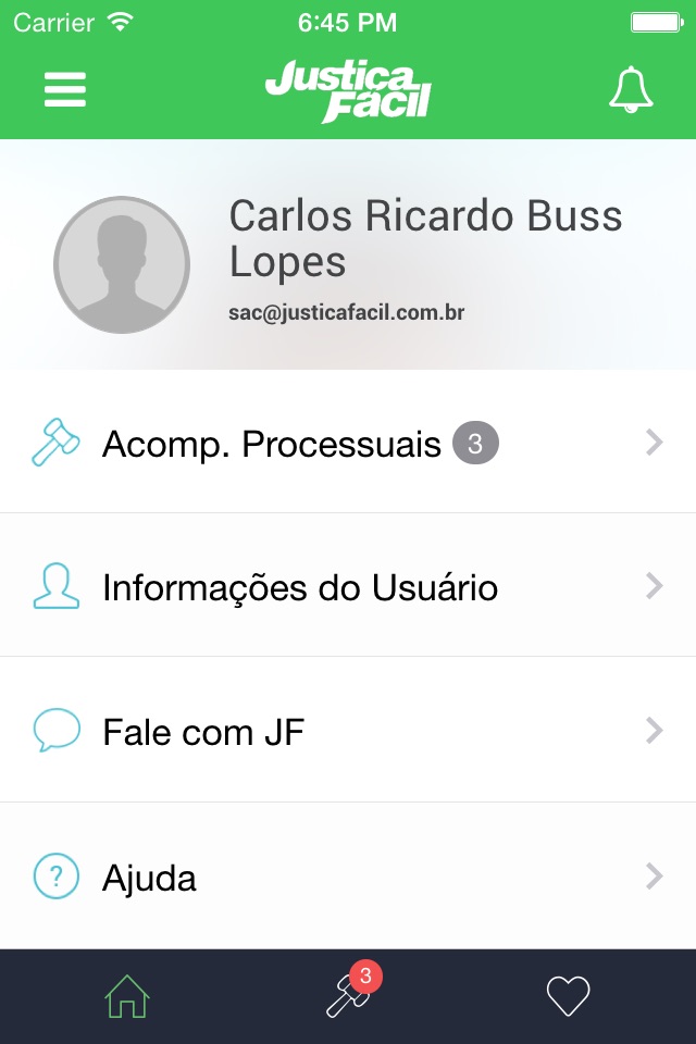 Justiça Fácil screenshot 2