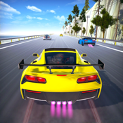 Racing in extreme car