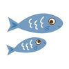 Fish fish fish sticker