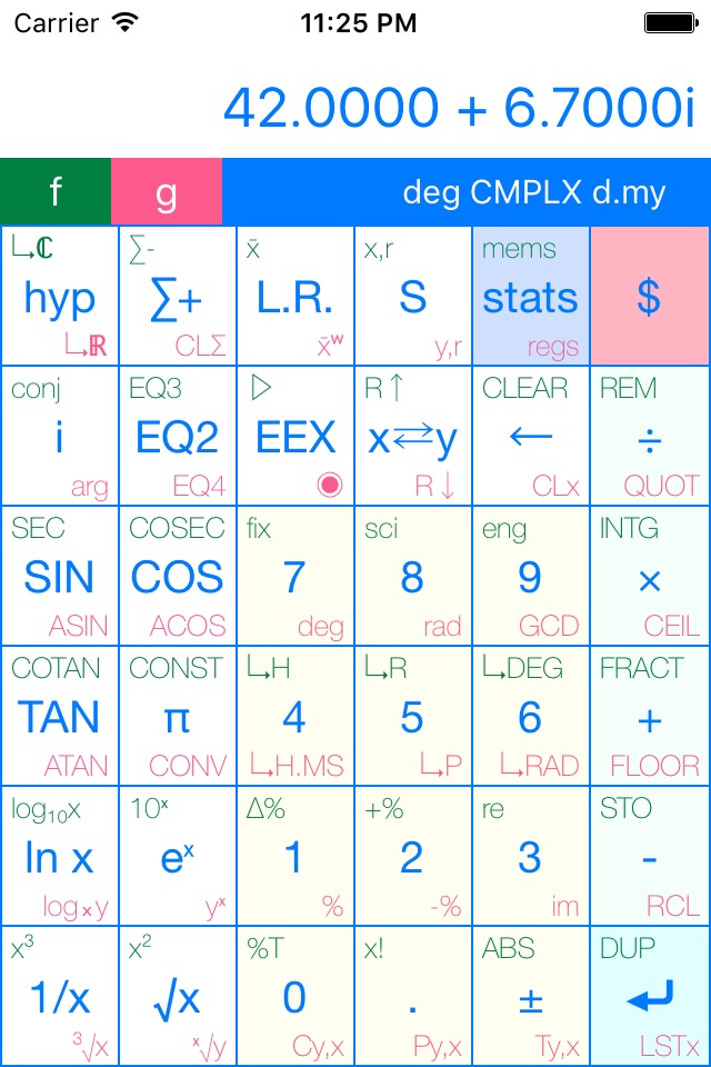 My RPN Calc screenshot 3