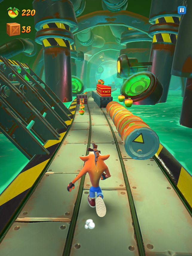 ‎Crash Bandicoot: On the Run! Capture d'écran