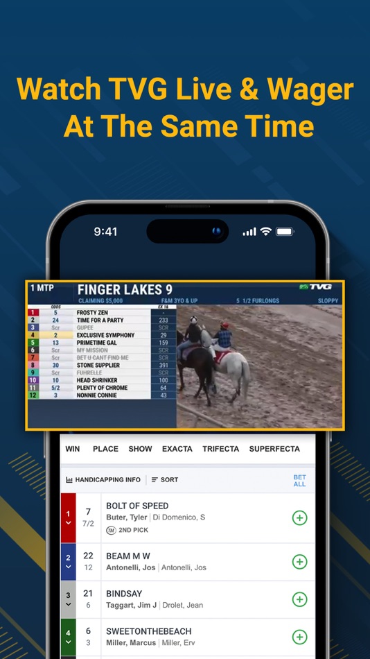 TVG - Horse Racing Betting App by TVG - (iOS Apps) — AppAgg