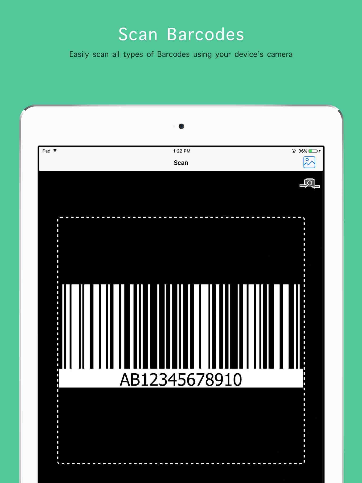 Scanner - QR & Barcode Reader screenshot 2