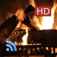 Fireplace on TV for Chromecast