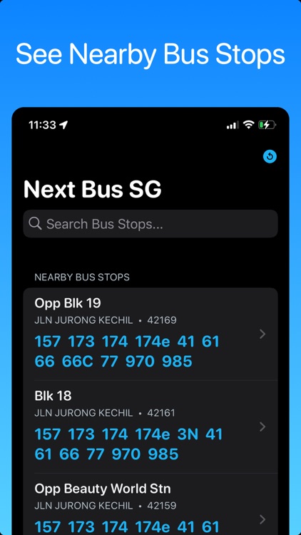 Next Bus SG