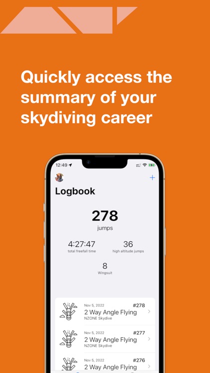 Tobu - Skydiving Logbook