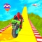 Crazy smart bikers and super flying jumper driving stunt environment make this game more interesting