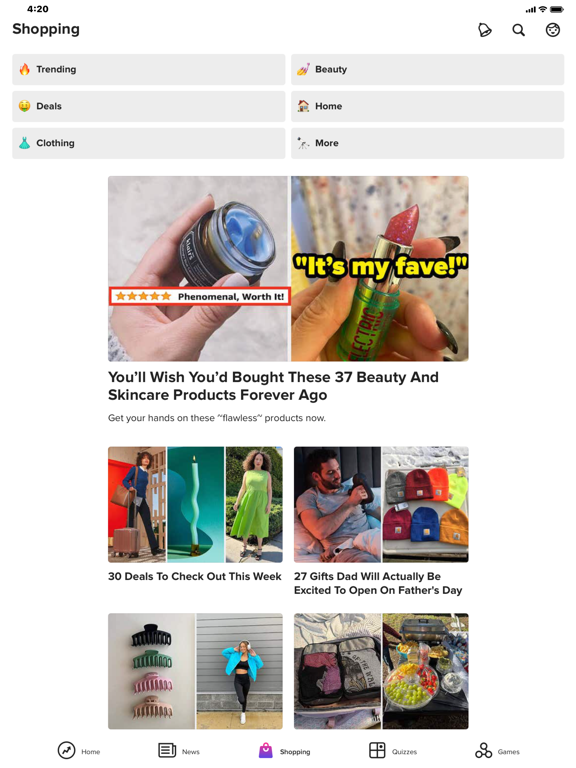 BuzzFeed - Quiz, Trivia & News screenshot 3