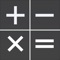 Icon Calculator Silver Lite