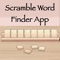 Icon Scramble Word Finder App