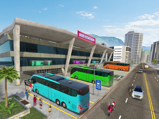＃1 バス ドライビング スクール ゲーム 3Dのおすすめ画像3