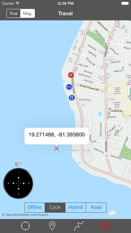 GRAND CAYMAN – GPS Travel Map Offline Navigator