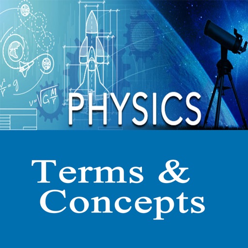 Physics Dictionary Terms Concepts icon